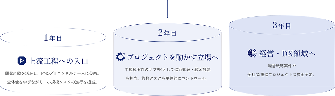 キャリアステップ例