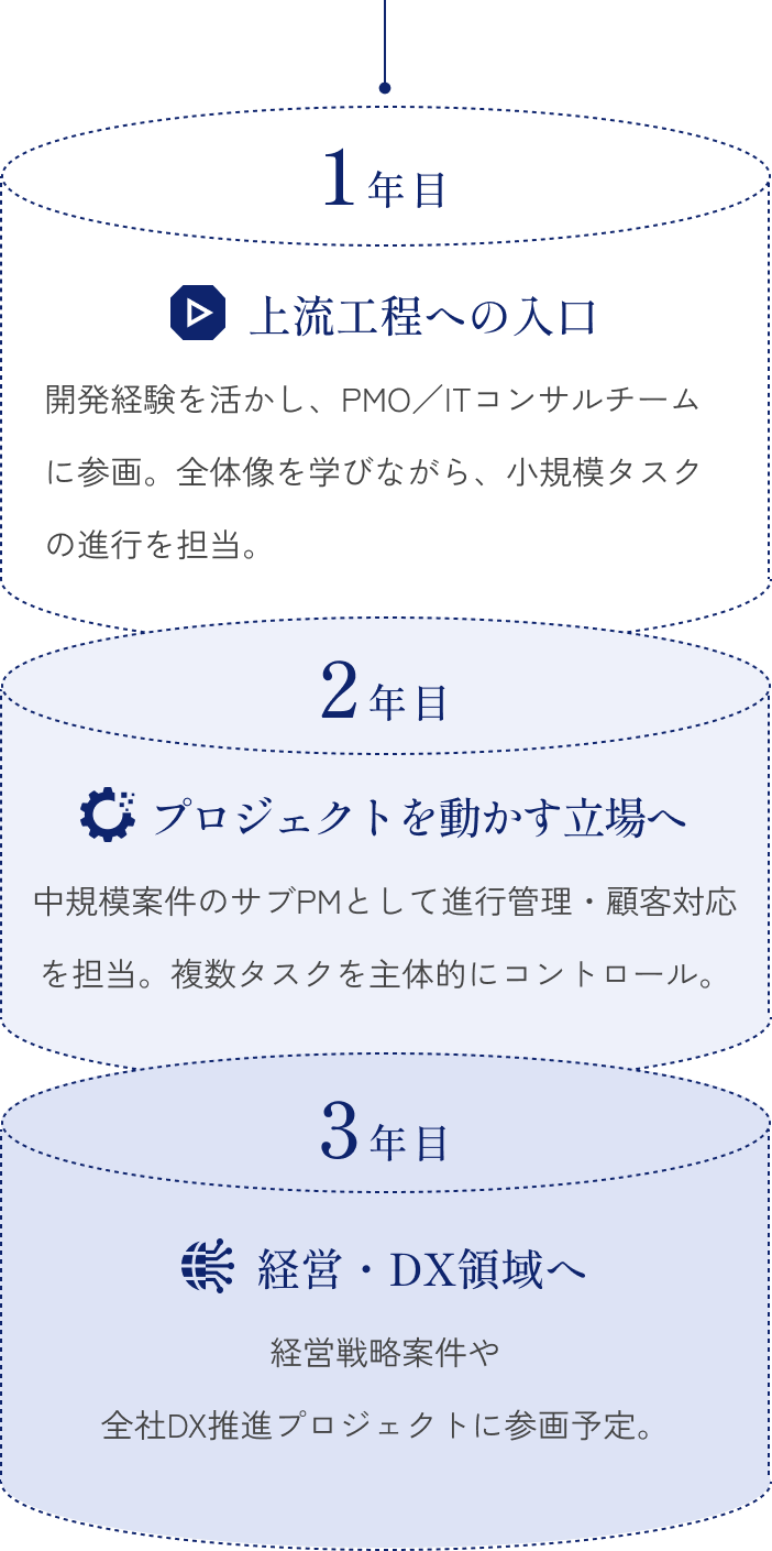 キャリアステップ例